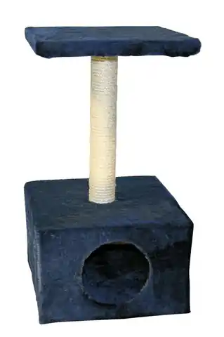 ⁨KERBL Drapak dla kota Amethyst, granatowy 57cm [84472]⁩ w sklepie Wasserman.eu