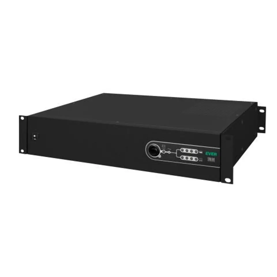 ⁨Zasilacz awaryjny UPS Ever UPS EVER SINLINE 1200 USB HID 19" 2U W/SL00RM-001K20/07 (Rack; 1200VA)⁩ w sklepie Wasserman.eu