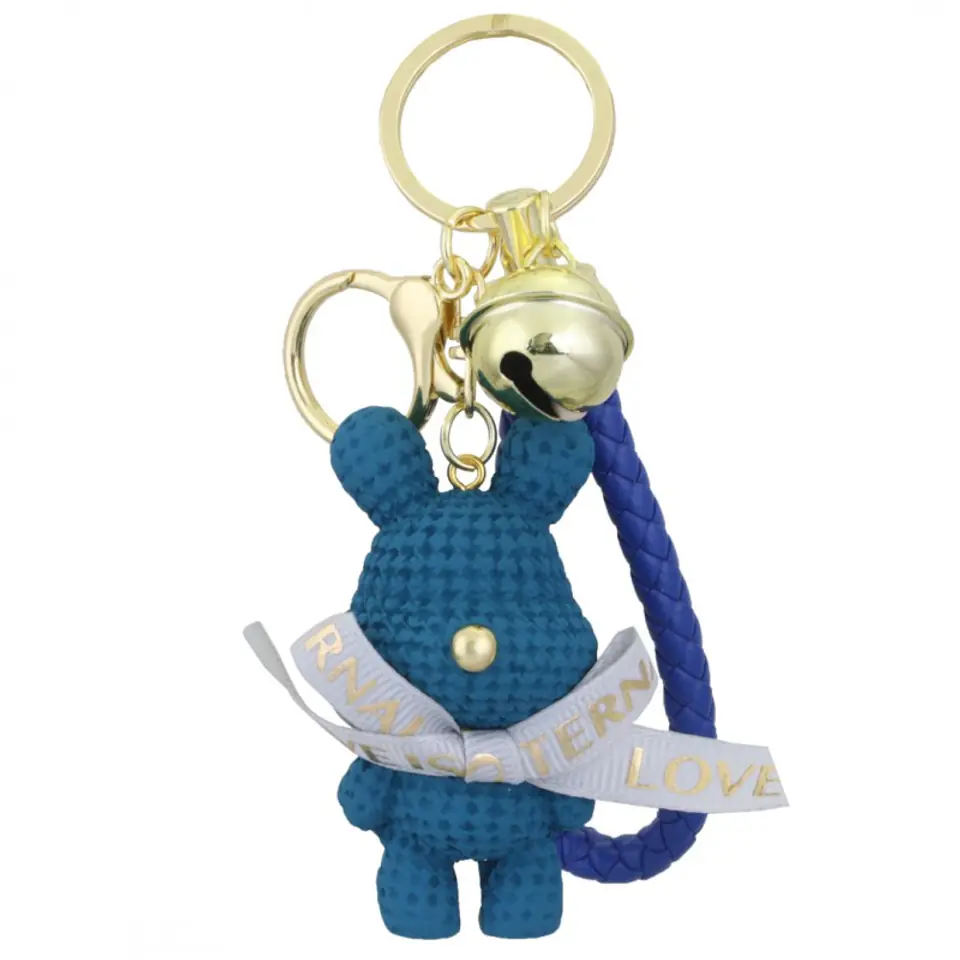 Brelok do kluczy z dzwoneczkiem BUNNY SWEET Morski BRL121 w sklepie Wasserman.eu