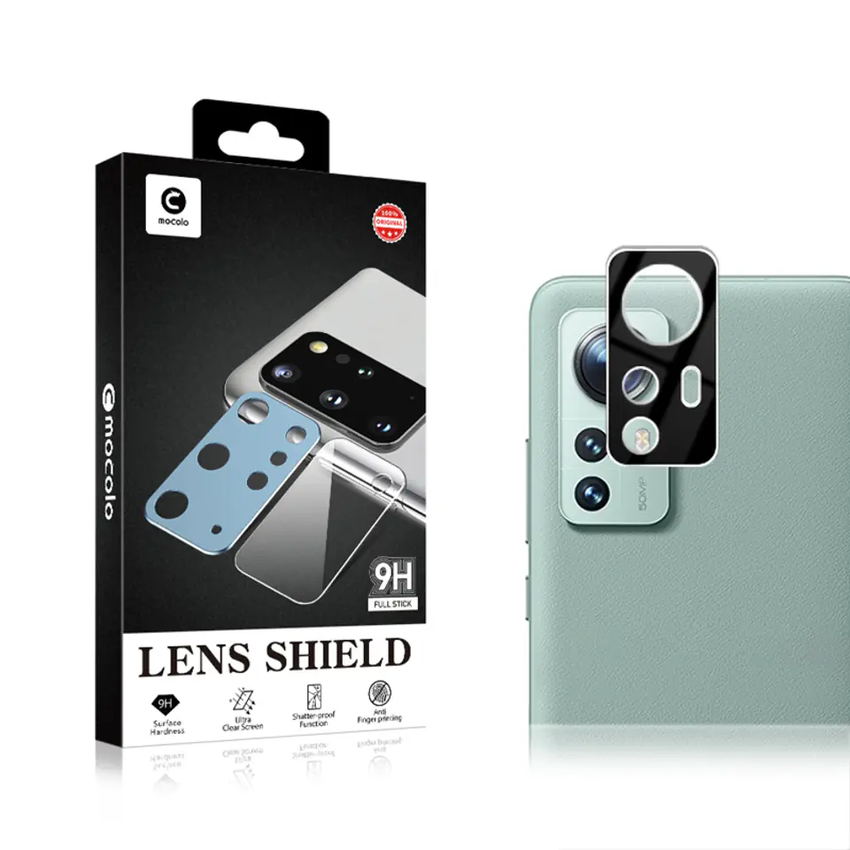 ⁨Mocolo Silk Camera Lens Glass - Szkło ochronne na obiektyw aparatu Xiaomi 12 Pro⁩ w sklepie Wasserman.eu