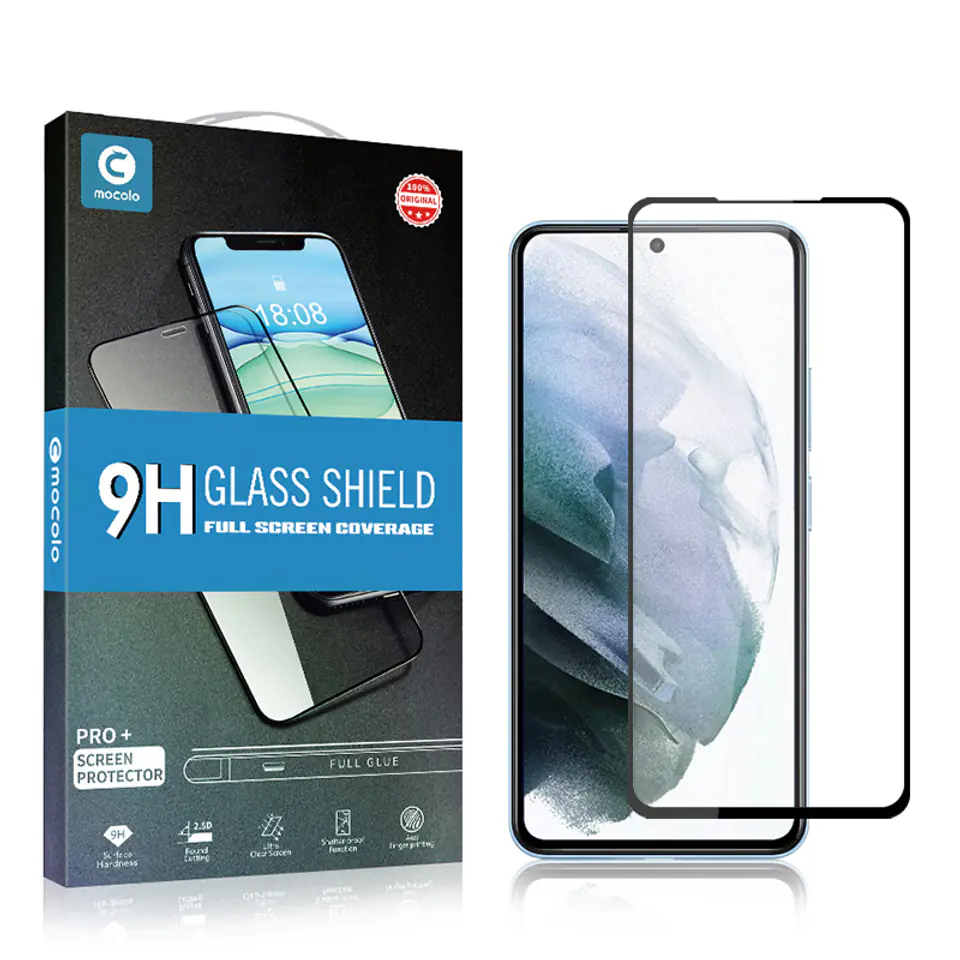 ⁨Mocolo 2.5D Full Glue Glass - Protective Glass Samsung Galaxy S22+⁩ at Wasserman.eu