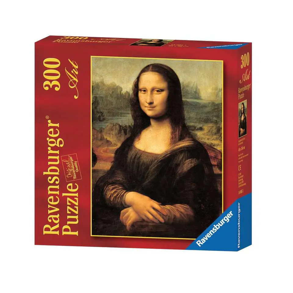 ⁨Puzzle Art Collection: Leonardo. Mona Lisa 300 elements⁩ at Wasserman.eu