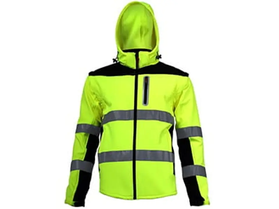 ⁨Hi-Vis Jacket Detachable Sleeves Hood Lahti Pro L40919 3XL L40919 XXXL⁩ at Wasserman.eu