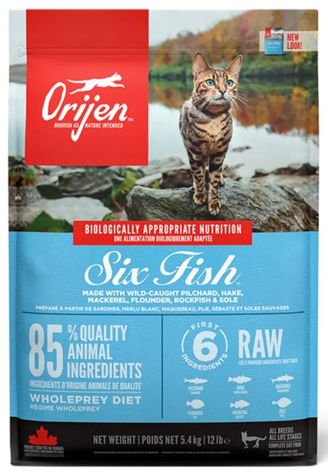 ⁨Orijen Cat 6 Fish 5,4kg⁩ at Wasserman.eu