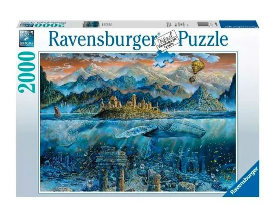 ⁨Puzzle 2000 elementów Wieloryb mądrości⁩ w sklepie Wasserman.eu