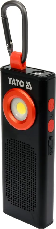 ⁨WORK FLASHLIGHT 500LM, LI-PO 3,7V 2000MAH, 3IN1⁩ at Wasserman.eu