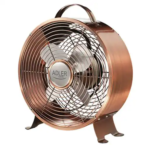 ⁨Adler Fan AD 7324 Loft Fan, Number of speeds 2, 50 W, Diameter 20 cm, Copper⁩ w sklepie Wasserman.eu