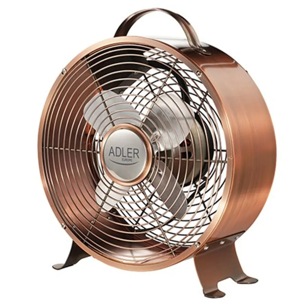 Adler Fan AD 7324 Loft Fan, Number of speeds 2, 50 W, Diameter 20 cm, Copper w sklepie Wasserman.eu