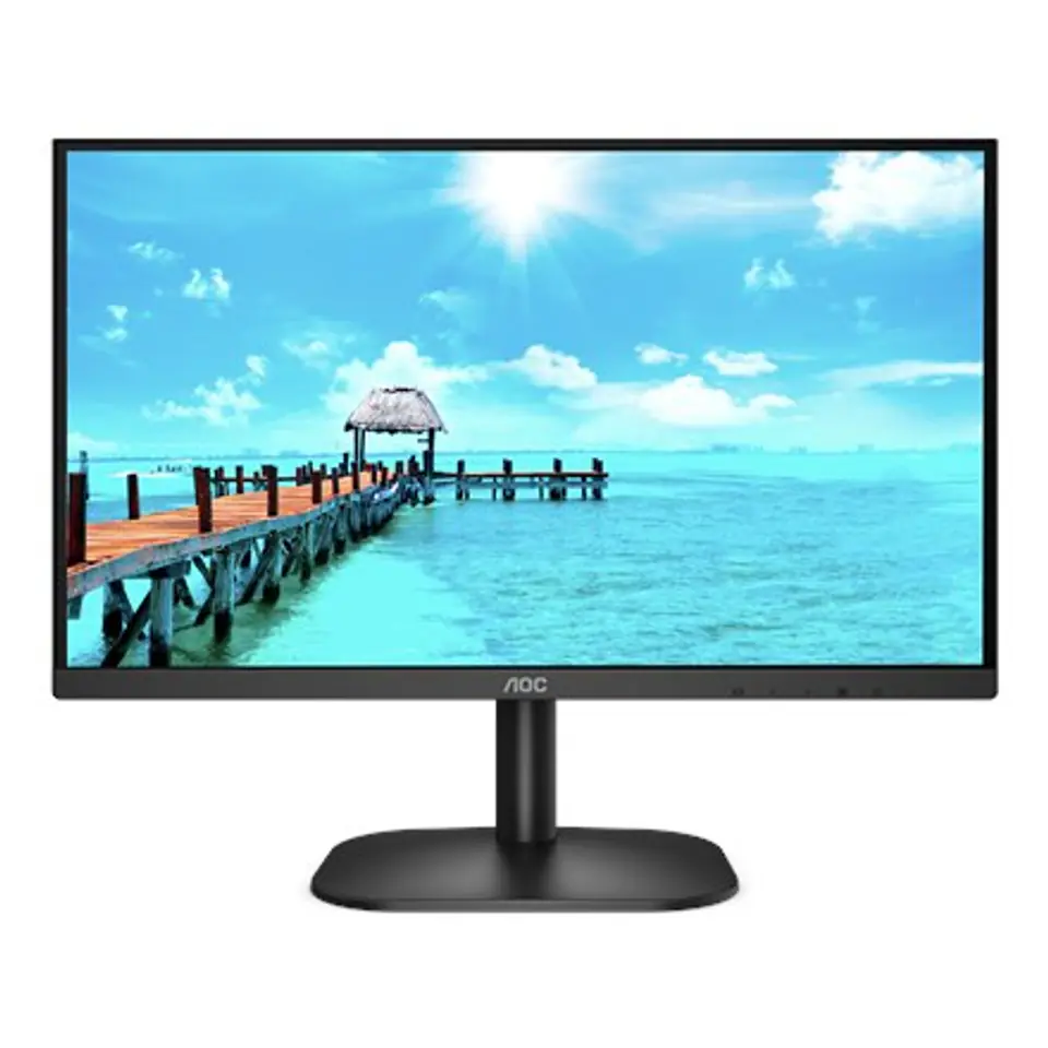 ⁨AOC B2 24B2XHM2 computer monitor 60.5 cm (23.8") 1920 x 1080 pixels Full HD LCD Black⁩ at Wasserman.eu