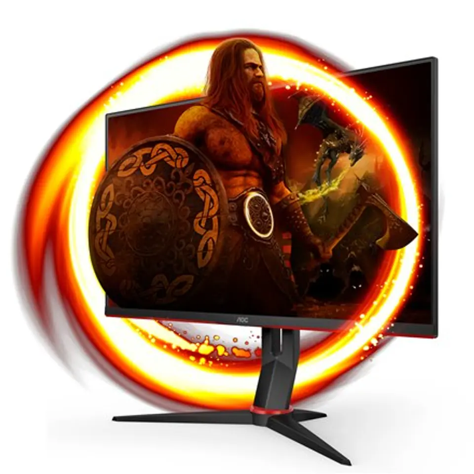 ⁨AOC Monitor Q27G2S/EU 27 ", IPS, QHD, 2560 x 1440, 16:9, 1 ms, 350 cd/m?, Black, Headphone out (3.5mm), 165 Hz, HDMI ports quant⁩ w sklepie Wasserman.eu