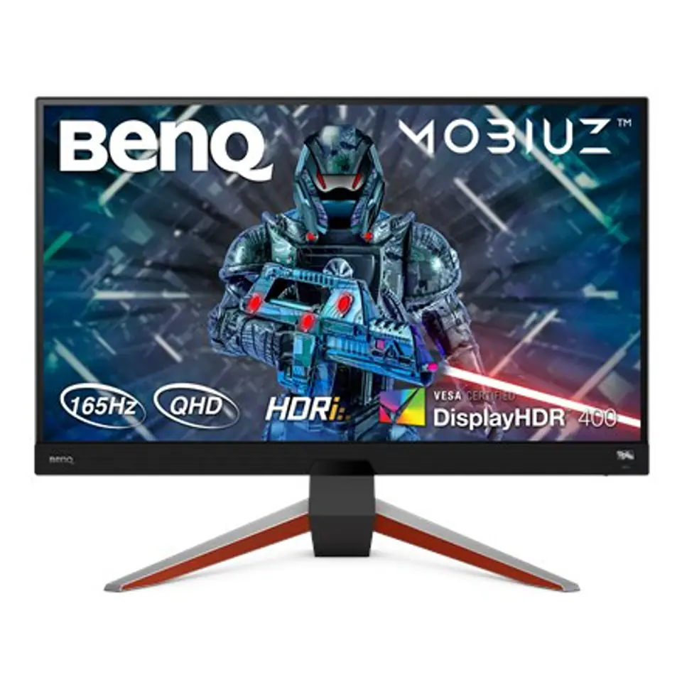 ⁨Benq Monitor EX2710Q 27 ", IPS, QHD, 2560 x 1440, 16:9, 1 ms, 400 cd/m², Dark grey, HDMI ports quantity 2, 144 Hz⁩ w sklepie Wasserman.eu