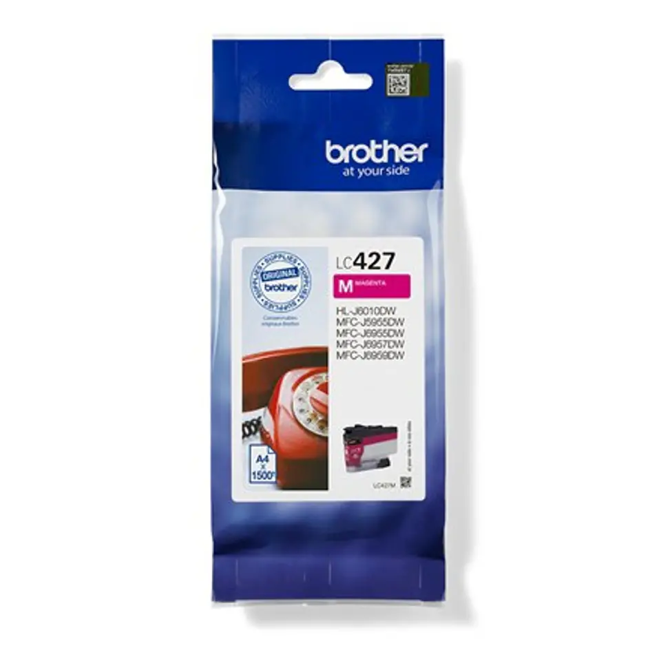 ⁨Brother LC427M Ink Cartridge, Magenta⁩ w sklepie Wasserman.eu