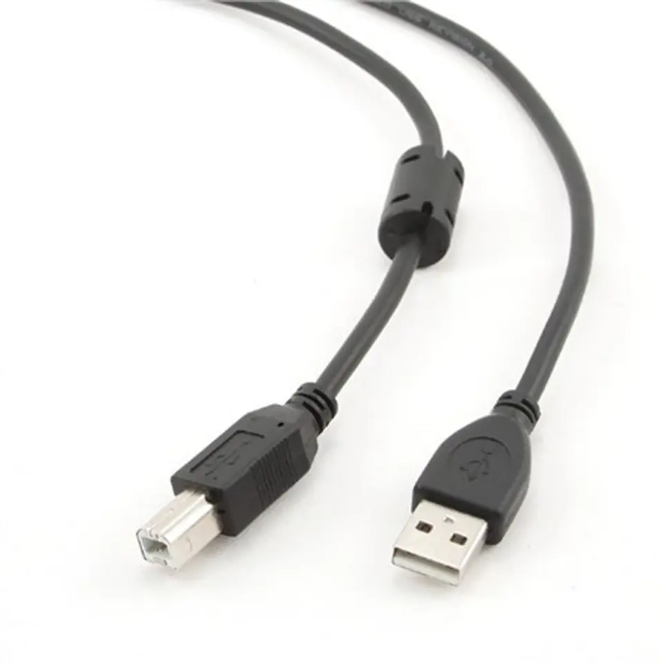 ⁨Cablexpert USB 2.0 printer cable, 1.5 m⁩ w sklepie Wasserman.eu