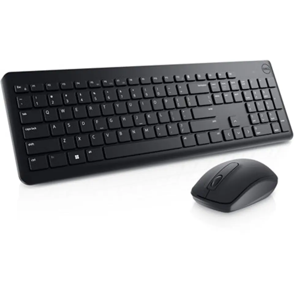 ⁨DELL KM3322W keyboard Mouse included RF Wireless QWERTY US International Black⁩ at Wasserman.eu