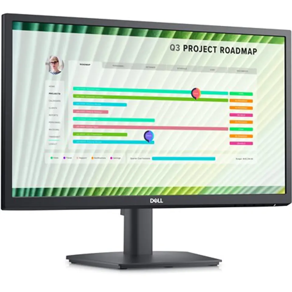 Dell LCD Monitor E2223HV 21.5 ", VA, FHD, 1920 x 1080, 16:9, 8 ms, 250 cd/m², Black, 60 Hz w sklepie Wasserman.eu