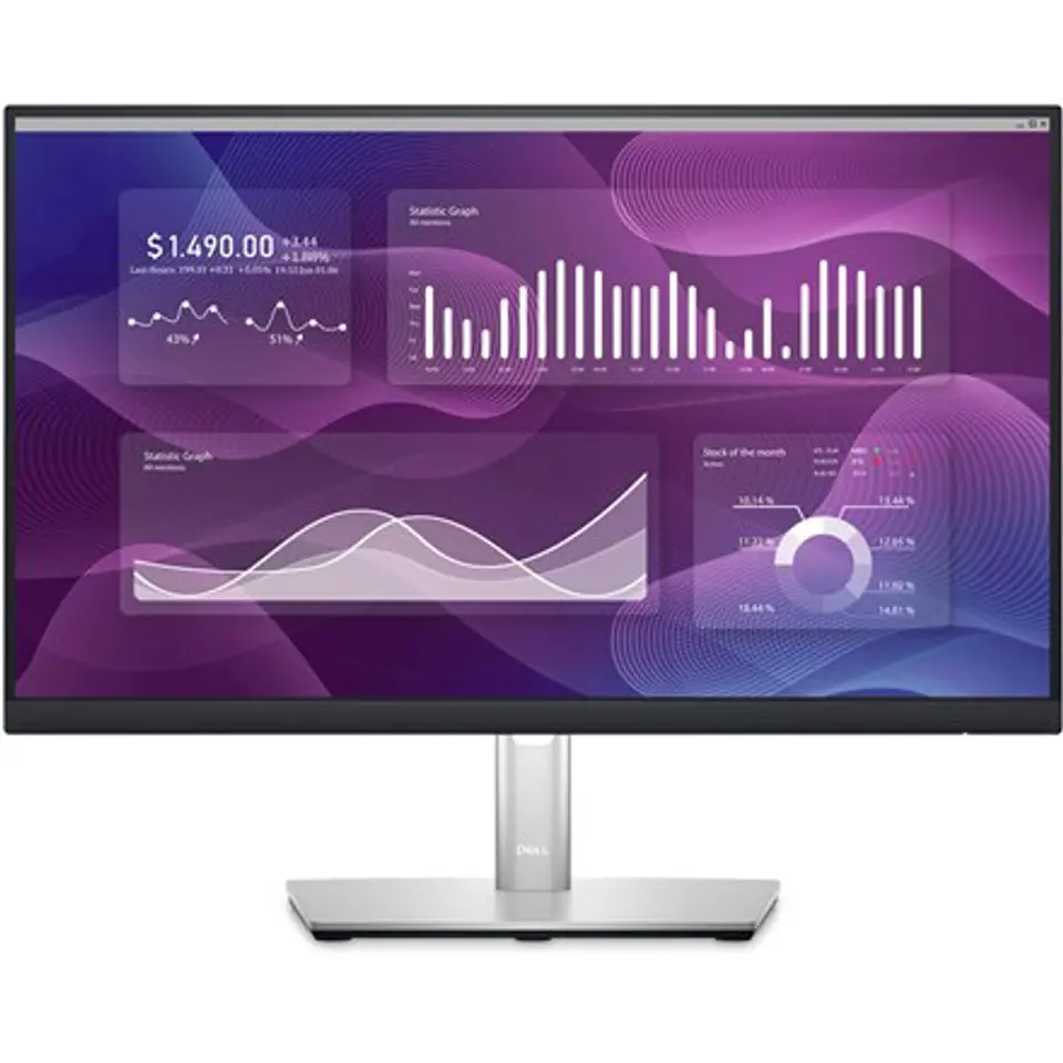 Dell USB-C Hub Monitor P2223HC 21.5 ", IPS, FHD, 1920 x 1080, 16:9, 5 ms, 250 cd/m², Black, 60 Hz, HDMI ports quantity 1 w sklepie Wasserman.eu
