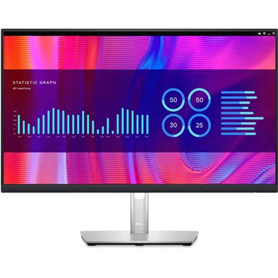 Dell USB-C Hub Monitor P2423DE 23.8 ", IPS, QHD, 2560 x 1440, 16:9, 5 ms, 300 cd/m², Black, 60 Hz, HDMI ports quantity 1 w sklepie Wasserman.eu