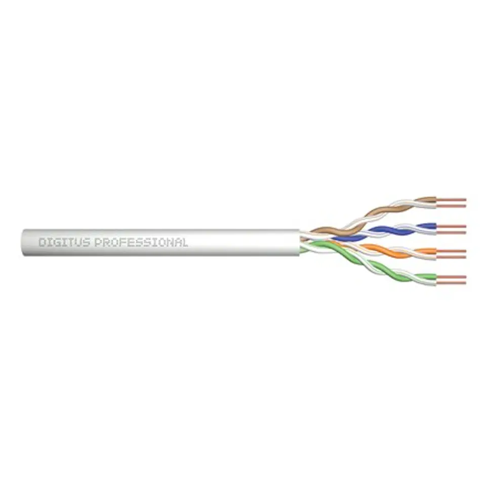 ⁨Digitus | CAT 6 | Bulk cable | Unshielded twisted pair (UTP) | Grey | 305 m⁩ w sklepie Wasserman.eu