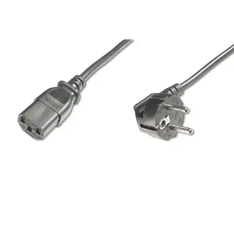 ⁨Digitus | Power cable | Power IEC 60320 C13 | Power CEE 7/7 | 1.8 m | Black⁩ w sklepie Wasserman.eu
