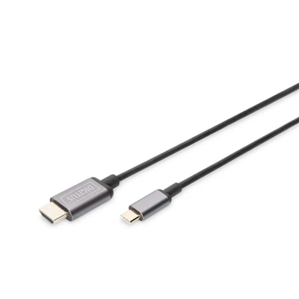 Digitus USB Type-C to HDMI Adapter DA-70821 1.8 m, Black, USB Type-C w sklepie Wasserman.eu