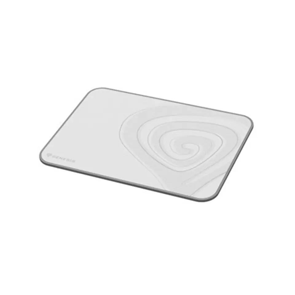 ⁨Genesis | Mouse Pad | Carbon 400 M Logo | 250 x 350 x 3 mm | Gray/White⁩ w sklepie Wasserman.eu
