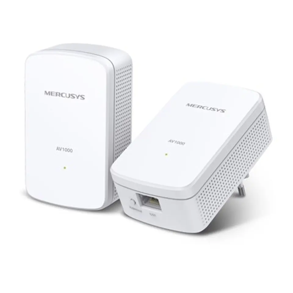 ⁨Mercusys | AV1000 Gigabit Powerline Starter Kit | MP500 KIT | 1000 Mbit/s | Ethernet LAN (RJ-45) ports 1⁩ w sklepie Wasserman.eu