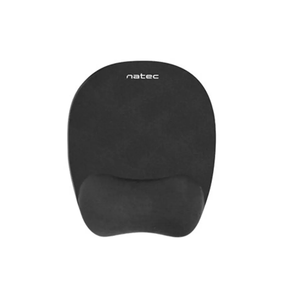 ⁨Natec Mouse pad with foam filling CHIPMUNK black⁩ at Wasserman.eu