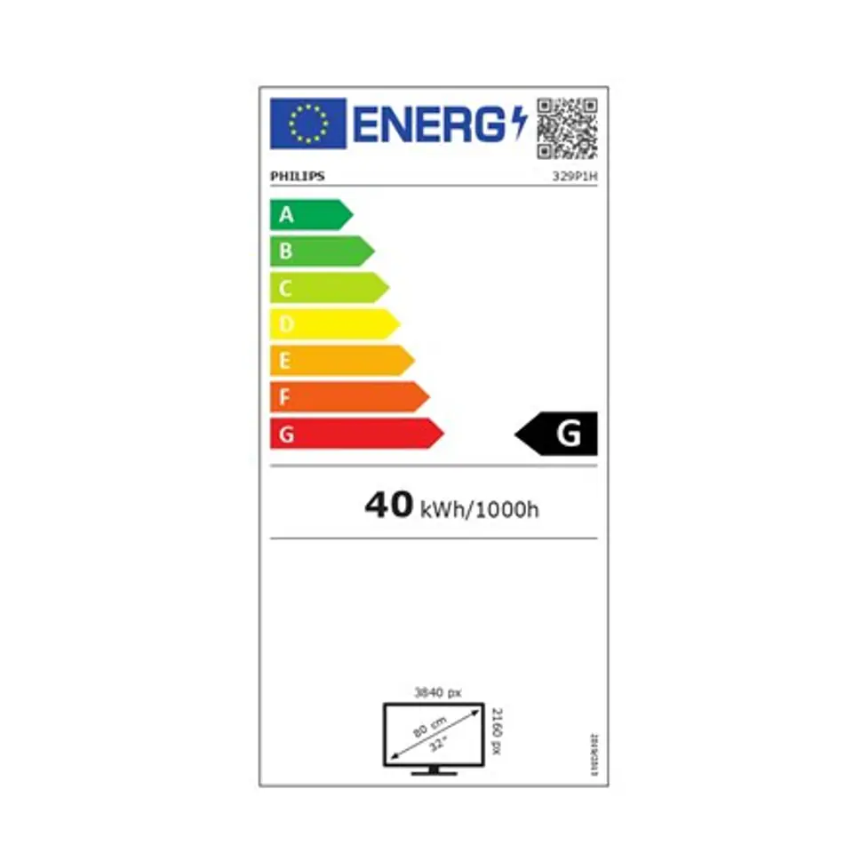 ⁨Philips | 329P1H | 31,5 " | IPS | 4K UHD | 16:9 | 4 ms | 350 cd/m² | Czarny | Porty HDMI w ilości 2 | 60 Hz⁩ w sklepie Wasserman.eu