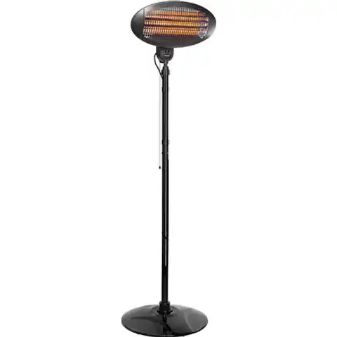 ⁨Tristar Heater KA-5287	 Patio heater, 2000 W, Number of power levels 3, Suitable for rooms up to 20 m?, Black⁩ w sklepie Wasserman.eu