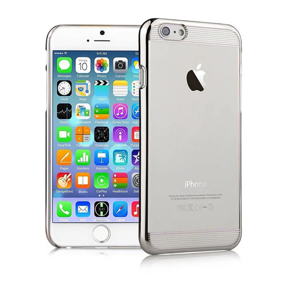 ⁨X-FITTED Case Hard IPHONE 6+ HORIZON silver PPXYS⁩ at Wasserman.eu