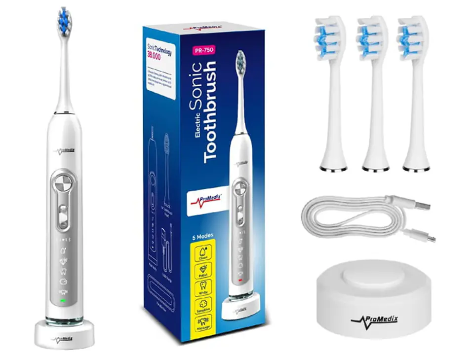 Promedix PR-750 W sonic toothbrush at Wasserman.eu