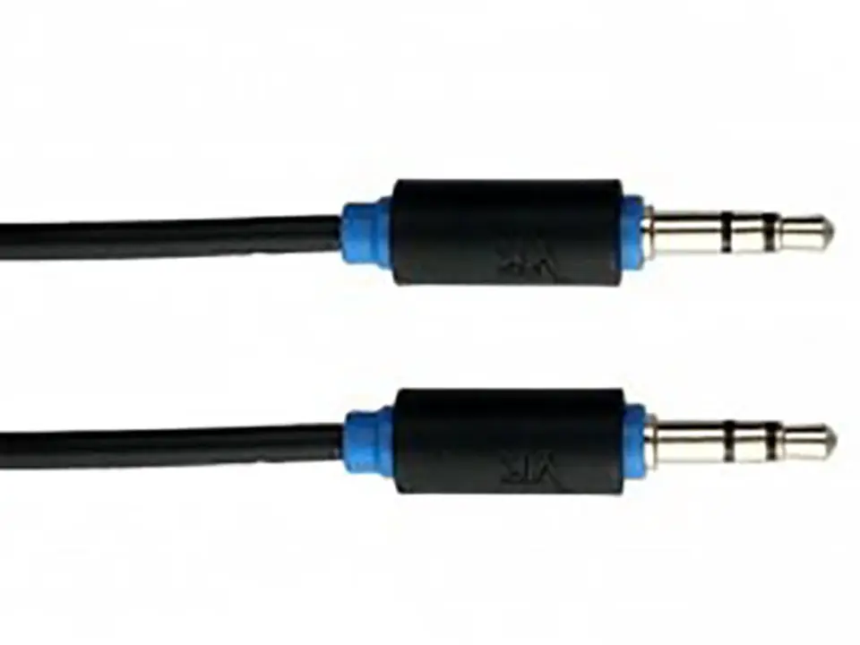 Audio cable with 3.5mm jack - jack VK 7300 (3 m) at Wasserman.eu