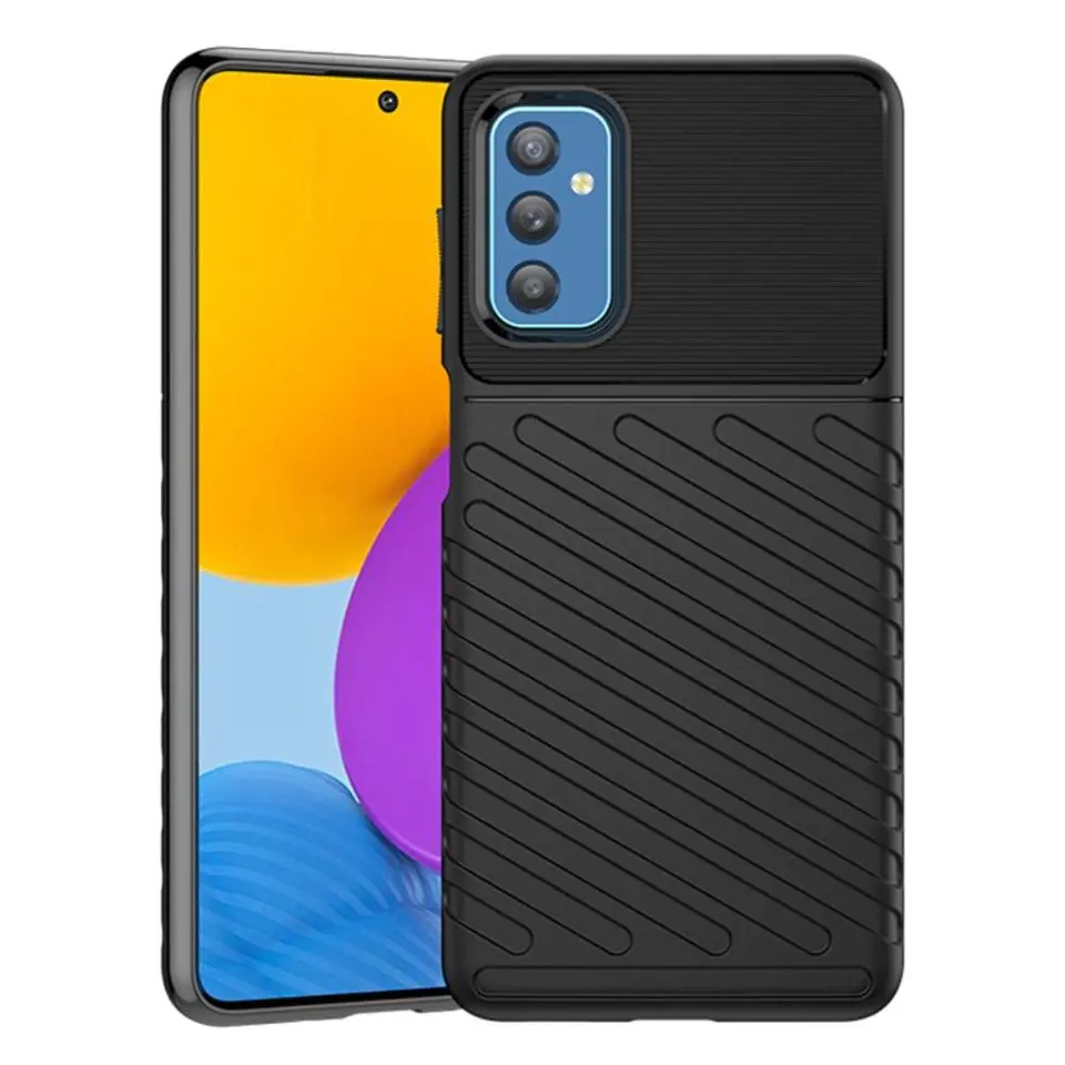 ⁨Case SAMSUNG GALAXY M52 Nexeri Thunder black⁩ at Wasserman.eu