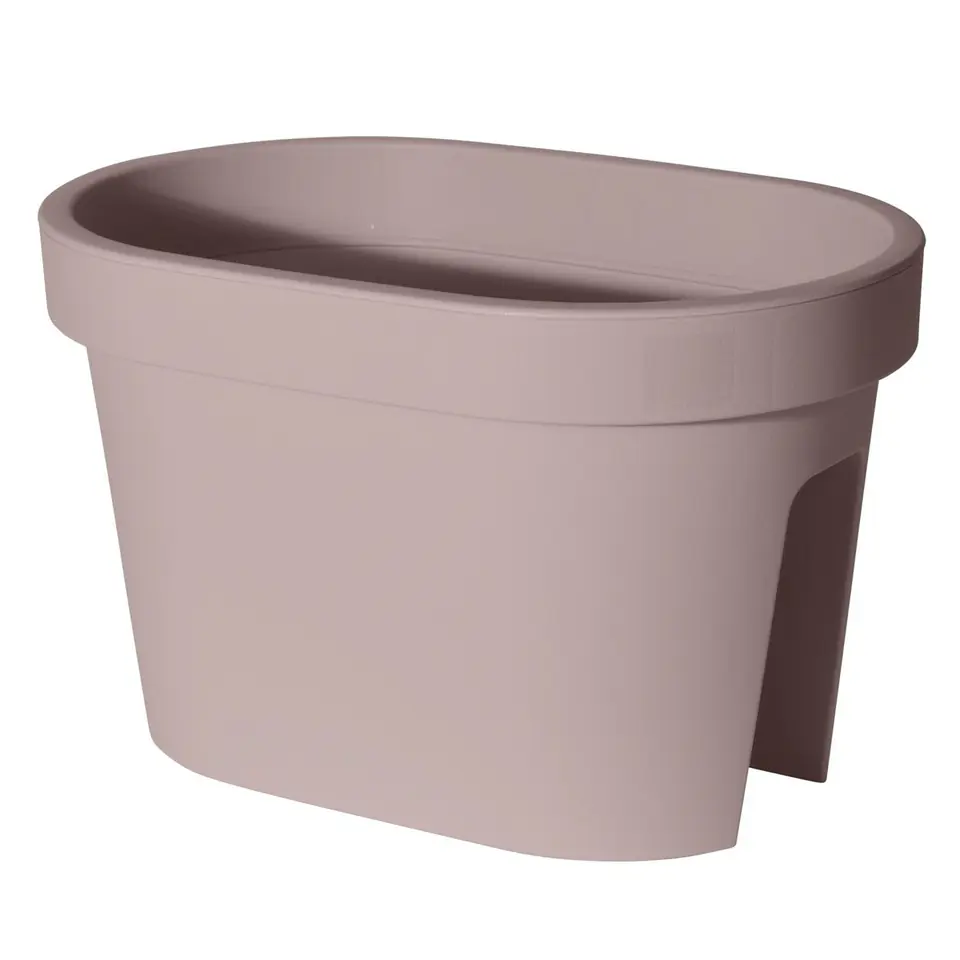 Balcony pot for balustrade 40 cm at Wasserman.eu