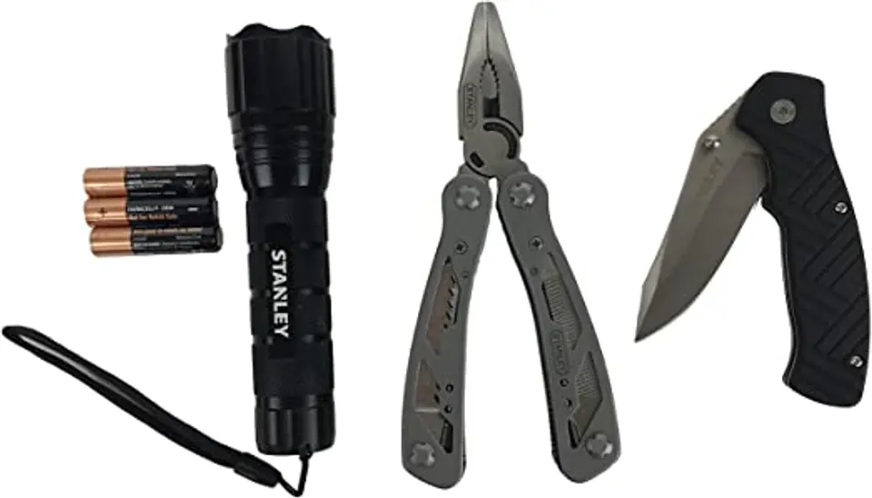 ⁨ZESTAW SURVIVALOWY, LATARKA,NÓZ,MULTITOOL⁩ w sklepie Wasserman.eu