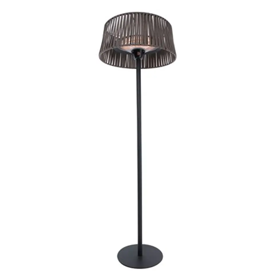 SUNRED | Grzejnik | ARTIX M-SO BROWN, Corda Bright Standing | Podczerwień | 2100 W | Liczba poziomów mocy | Odpowiedni do pomies w sklepie Wasserman.eu
