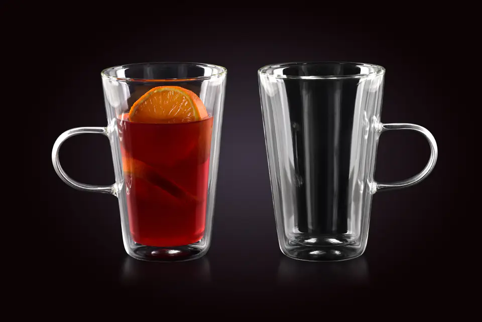 PETER Set of 2 thermal cups 400ml 9x12.5xh14cm at Wasserman.eu
