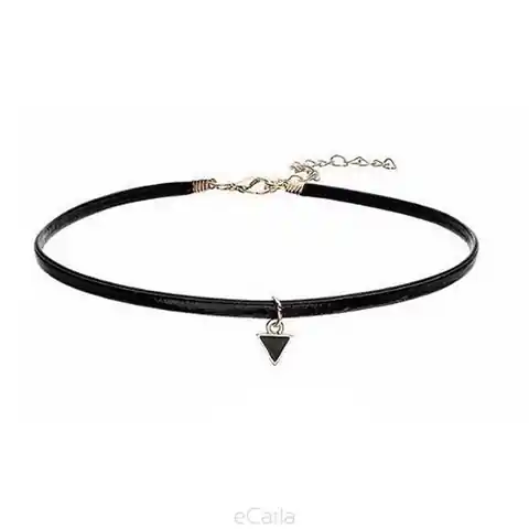 ⁨CHOKER NECKLACE WITH TRIANGLE N275⁩ at Wasserman.eu