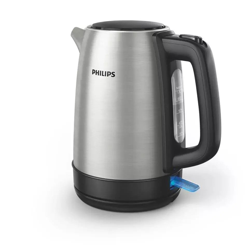 ⁨Philips Daily Collection HD9350/90 electric kettle 1.7 L 2200 W Stainless steel⁩ at Wasserman.eu