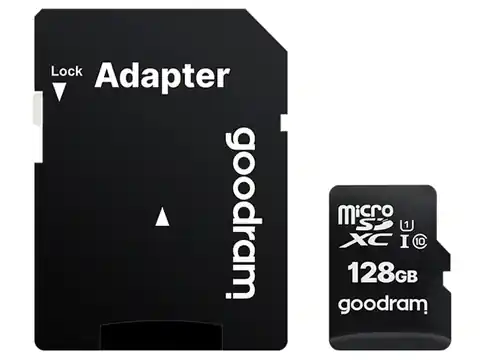 ⁨Karta pamięci Goodram microSDXC 128GB class 10 UHS-I⁩ w sklepie Wasserman.eu
