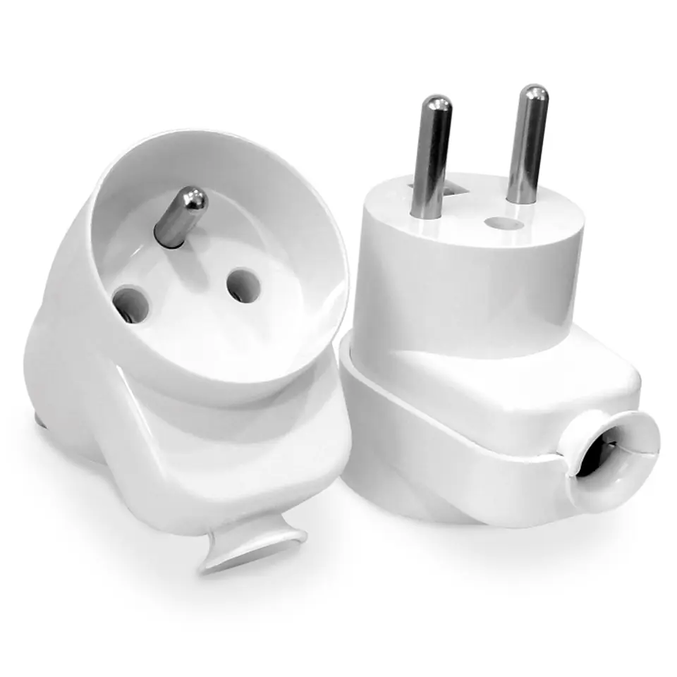 ⁨PLUG WITH 2P+Z 16A 250V SOCKET WITH SECURITY SOCKET. SURGE⁩ at Wasserman.eu