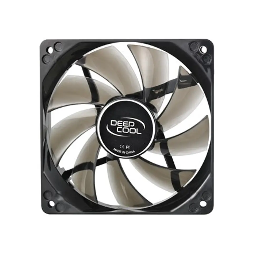 ⁨120 mm case ventilation fan, "Wind Blade 120", transparent, hydro bearing,4 LED's Deepcool⁩ w sklepie Wasserman.eu