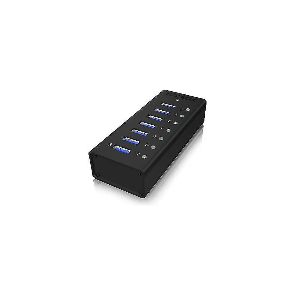 ⁨IB-AC618 active 7 port USB Hub⁩ at Wasserman.eu