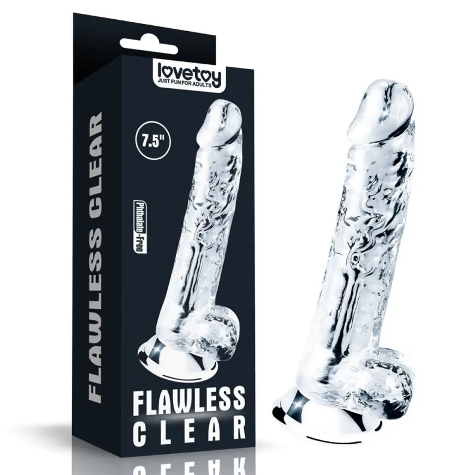⁨Dildo Flawless 19 cm Lovetoy⁩ w sklepie Wasserman.eu