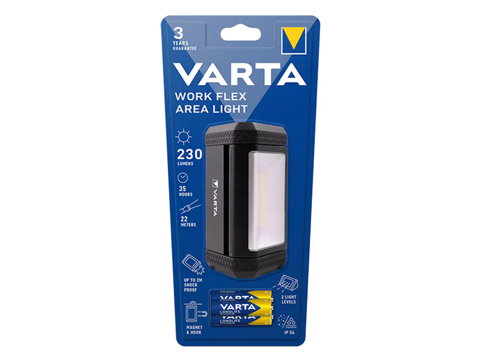 ⁨FLASHLIGHT WORK FLEX AREA LIGHT VARTA⁩ at Wasserman.eu