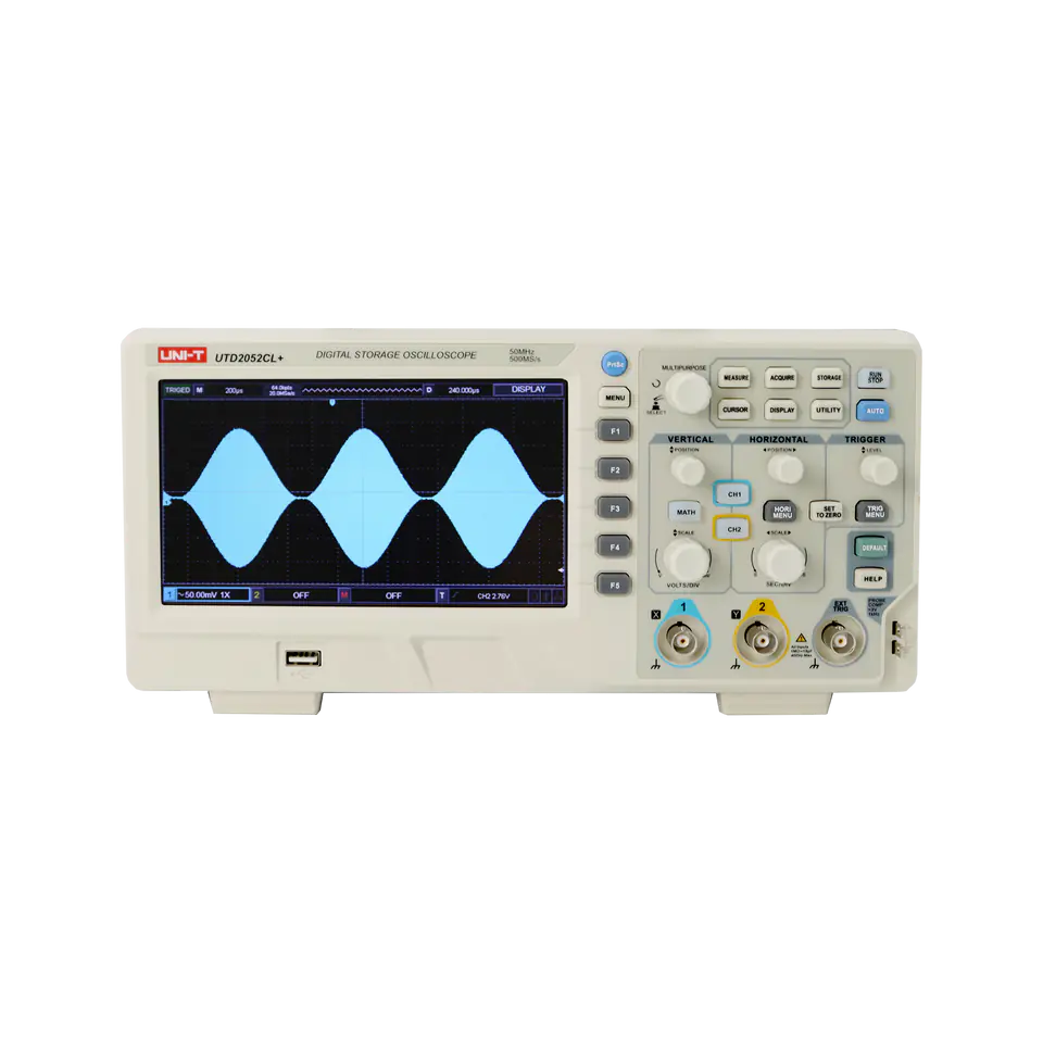 ⁨Uni-T oscilloscop UTD2052CL+⁩ at Wasserman.eu