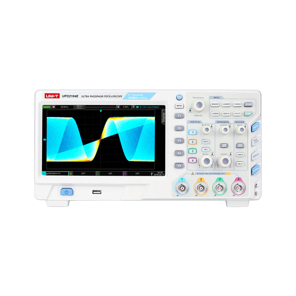 ⁨Uni-T oscilloscope UPO2104E⁩ at Wasserman.eu