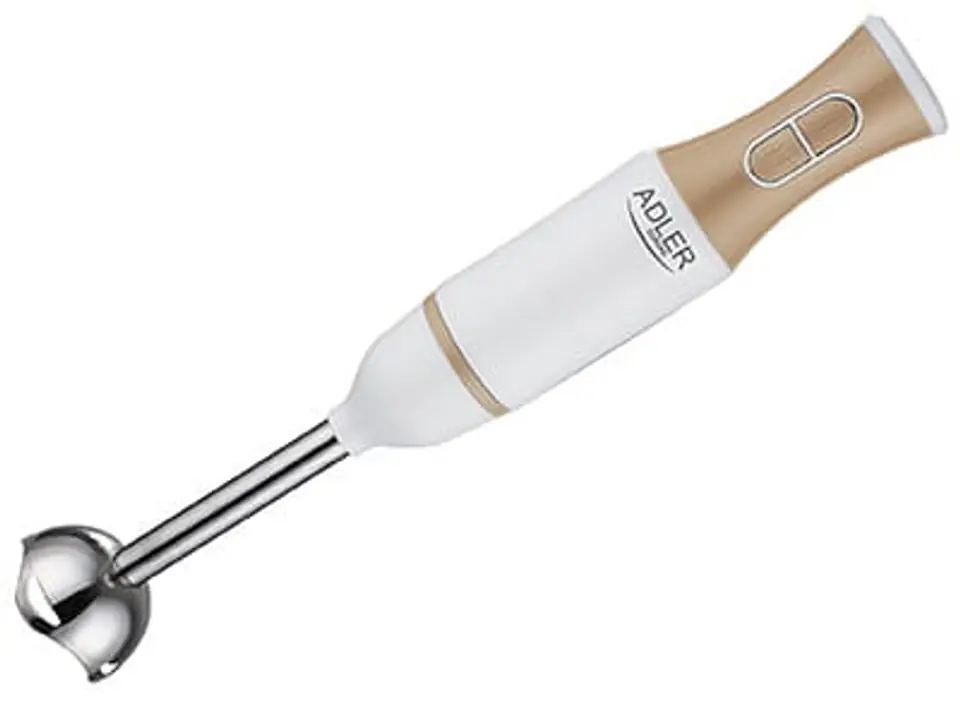 Frullatore Adler AD 4616 – 500W, Caraffa In Acciaio Inox, Colore Bianco, Per Frullati E Smoothie