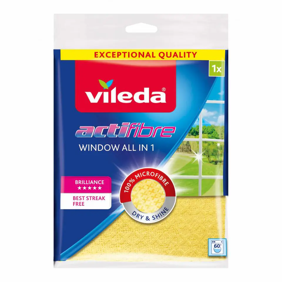 Vileda Malta - The best thing about our Actifibre cloth?