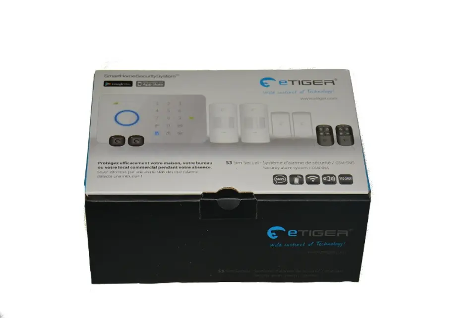 Wireless GSM Alarm eTiger S3B-S Set x2